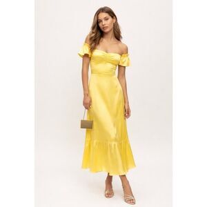 kastoria dress golden hour Rent Reformation Kastoria Maxi Dress main image 0